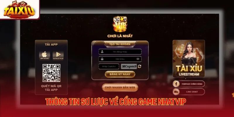 Thông tin sơ lược về cổng game Nhatvip